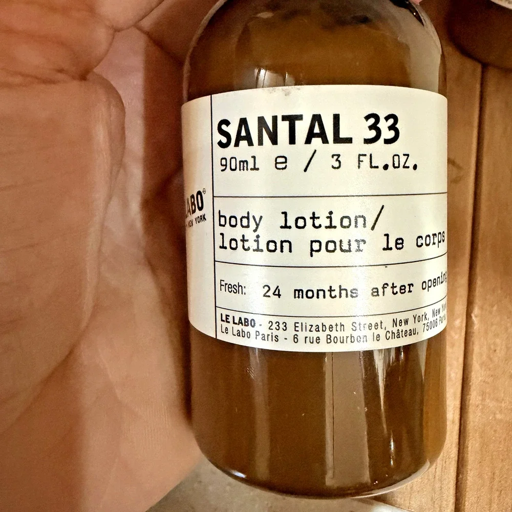 Le Labo Santal 33 Body Lotion TRAVEL SIZE 3 fl oz EA - 2 PACK